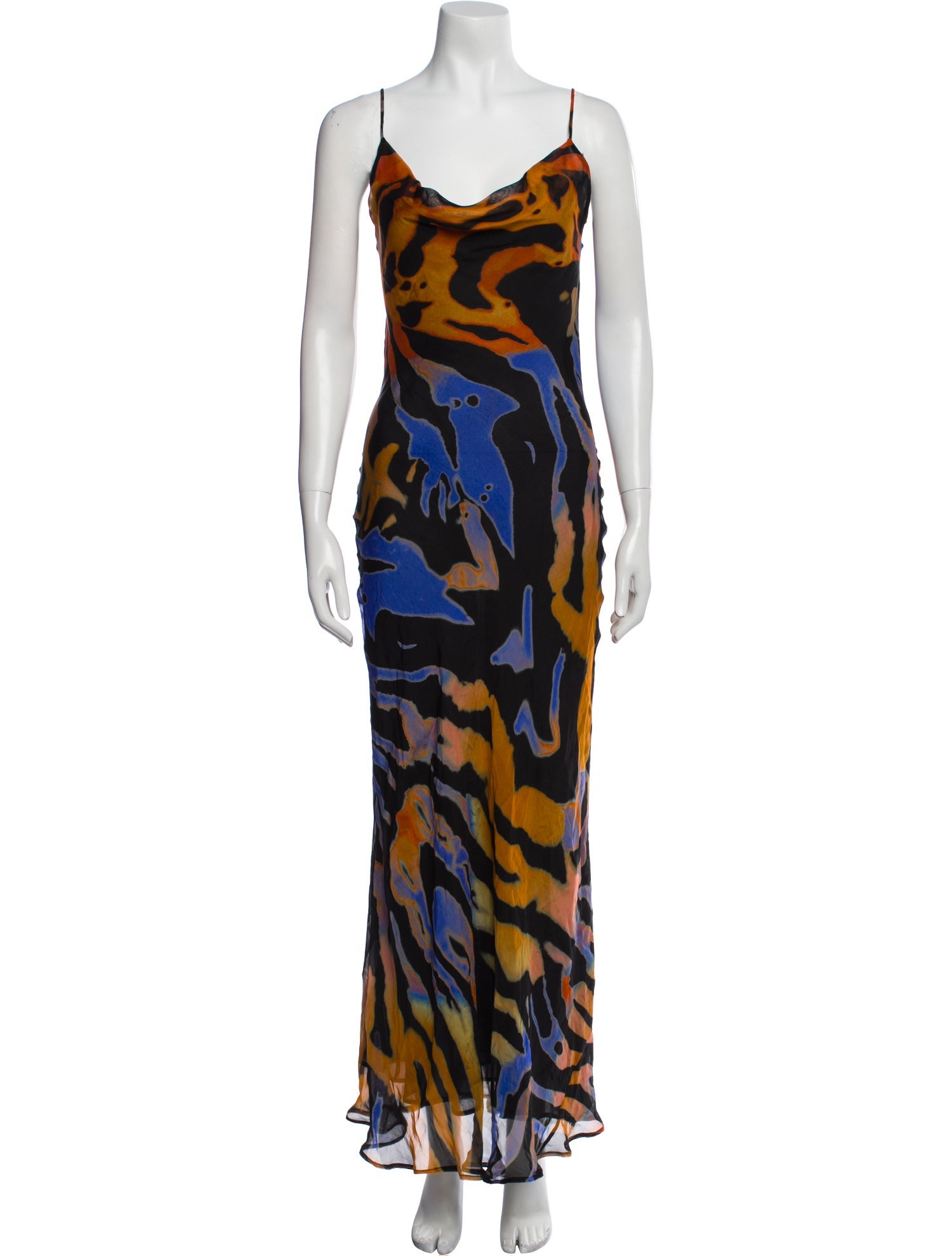 Rat & Boa Printed Long Dress