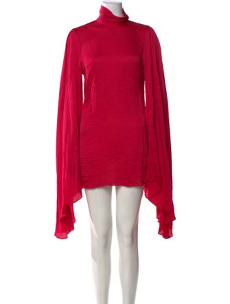 Rat & Boa Turtleneck Mini Dress