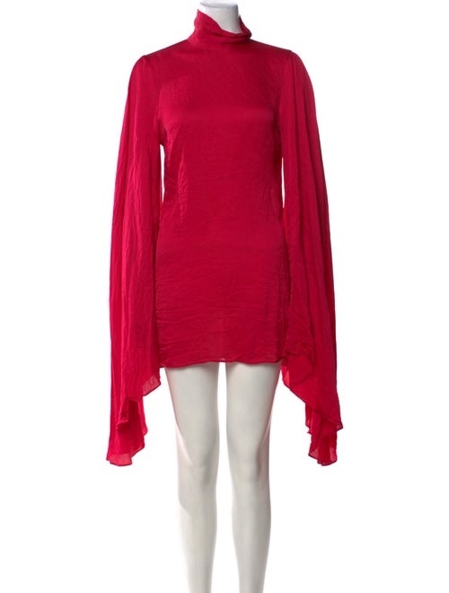 Rat & Boa Turtleneck Mini Dress