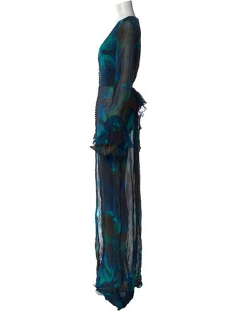 Rat & Boa Printed Long Dress