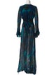 Rat & Boa Printed Long Dress