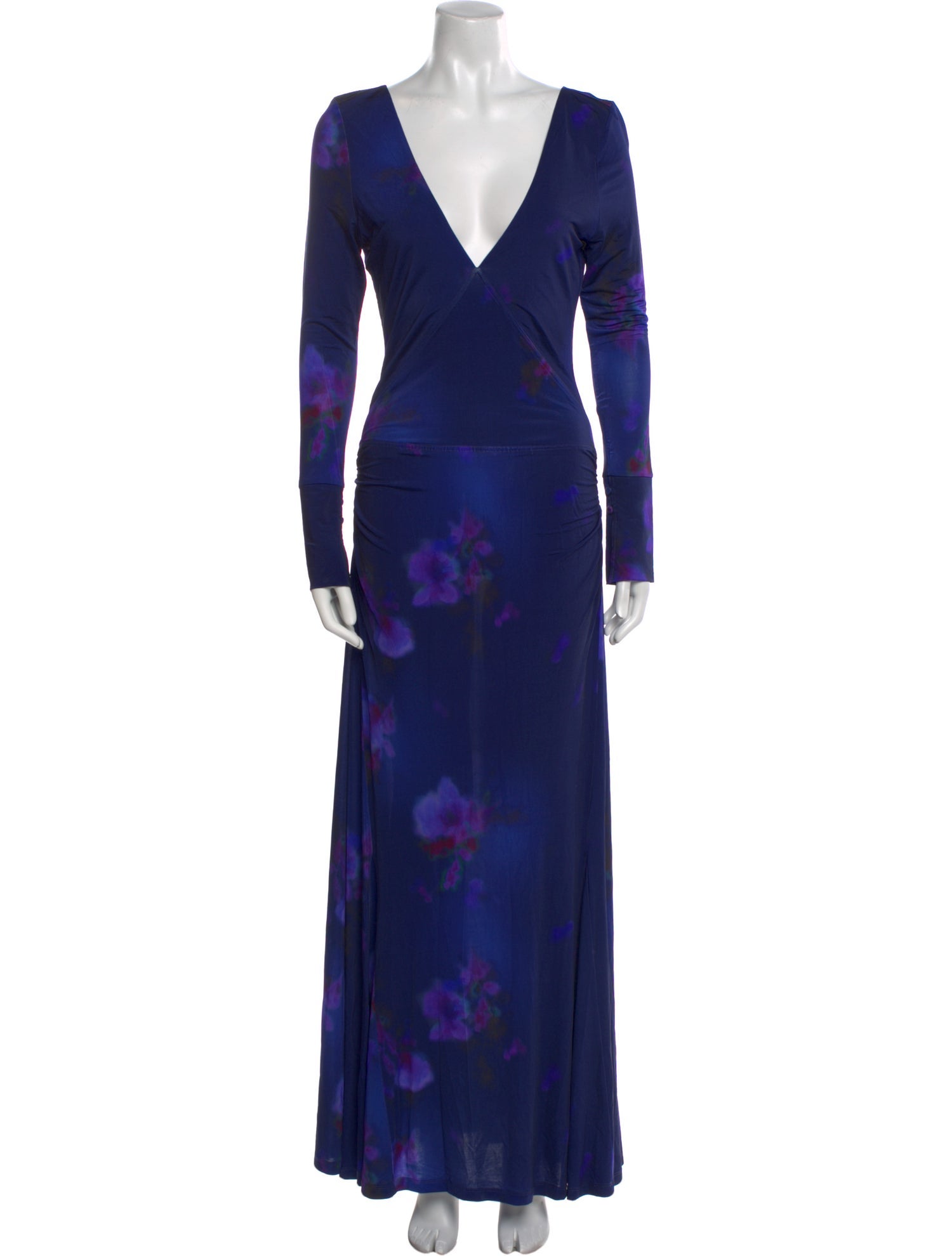 Rat & Boa Floral Print Long Dress