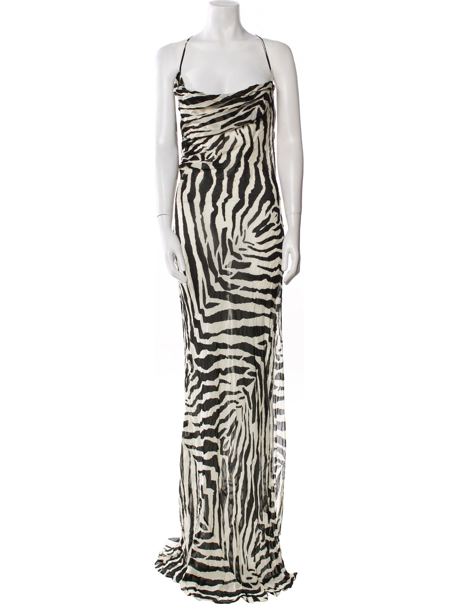Rat & Boa Animal Print Long Dress w/ Tags