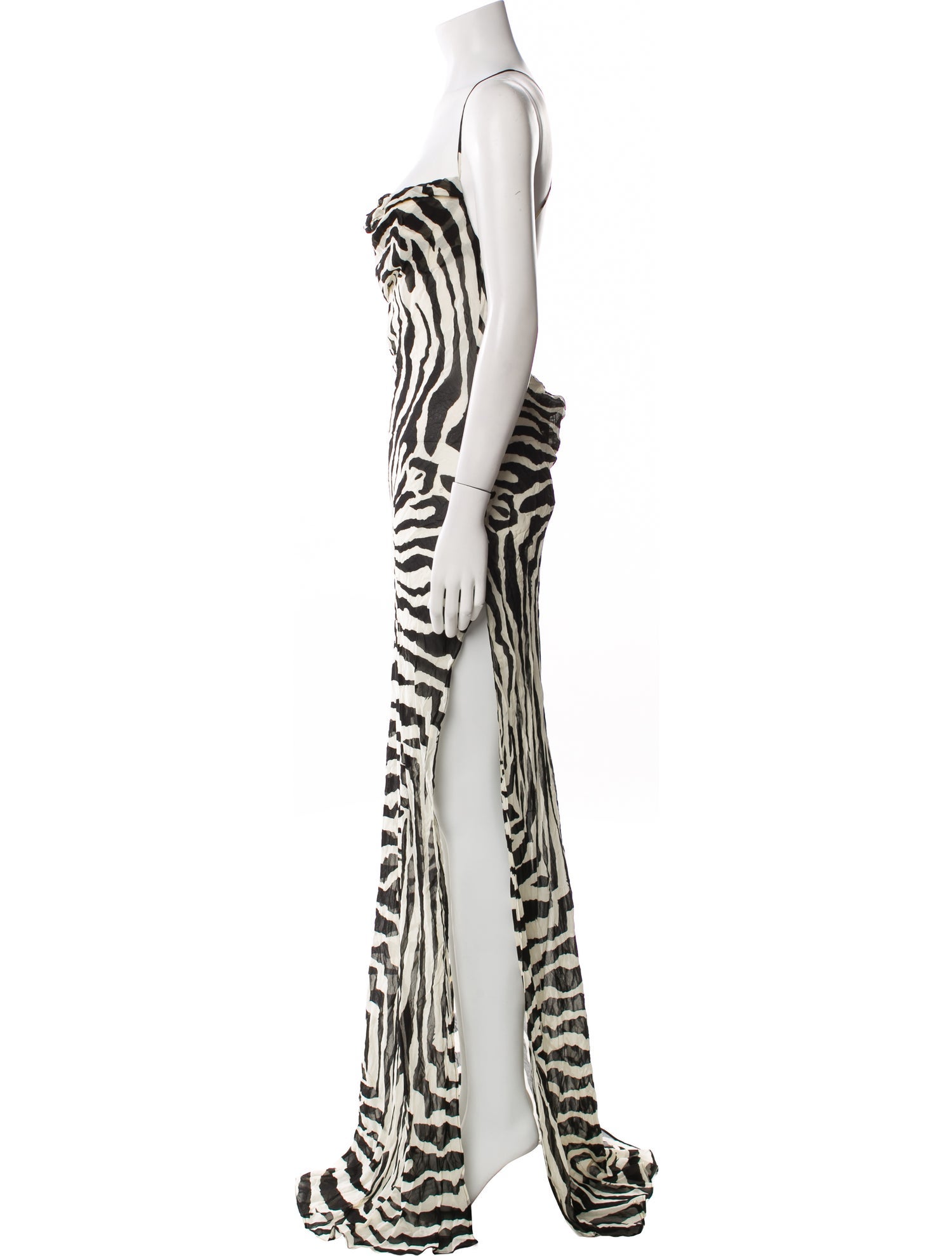 Rat & Boa Animal Print Long Dress w/ Tags