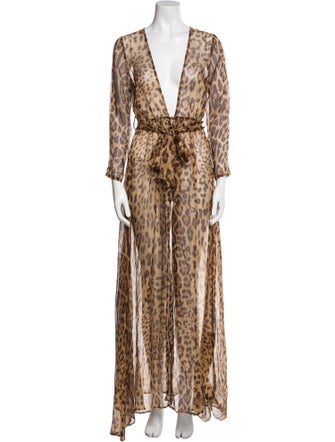 Rat & Boa Silk Long Dress