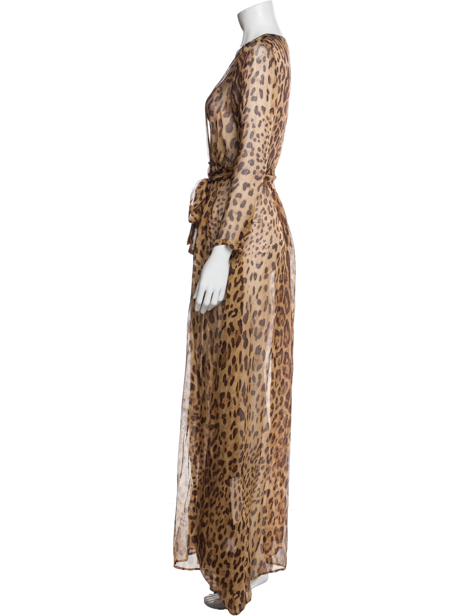 Rat & Boa Silk Long Dress