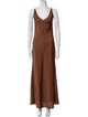 Rat & Boa V-Neck Long Dress