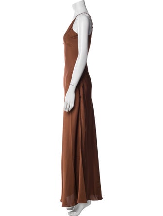 Rat & Boa V-Neck Long Dress