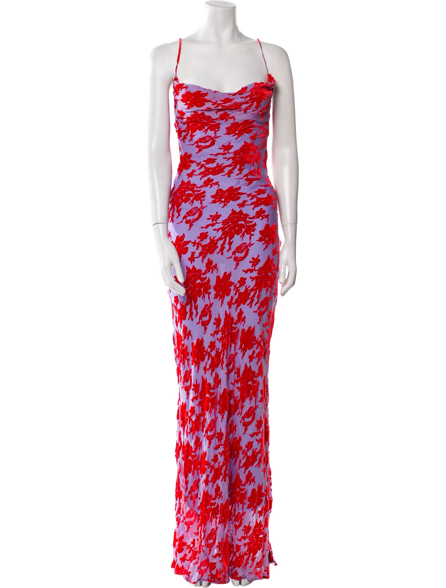 Rat & Boa Floral Print Long Dress w/ Tags