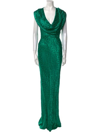 Rat & Boa Printed Long Dress