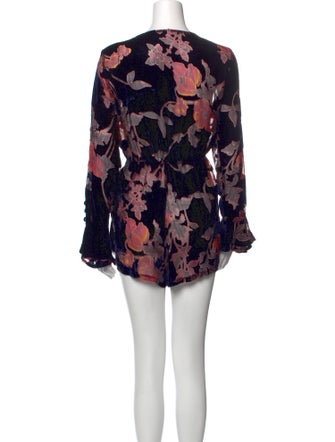 Rat & Boa Silk Printed Romper