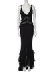 Rat & Boa V-Neck Long Dress