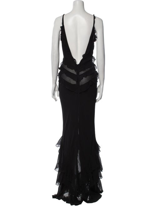 Rat & Boa V-Neck Long Dress