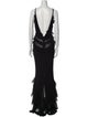 Rat & Boa V-Neck Long Dress