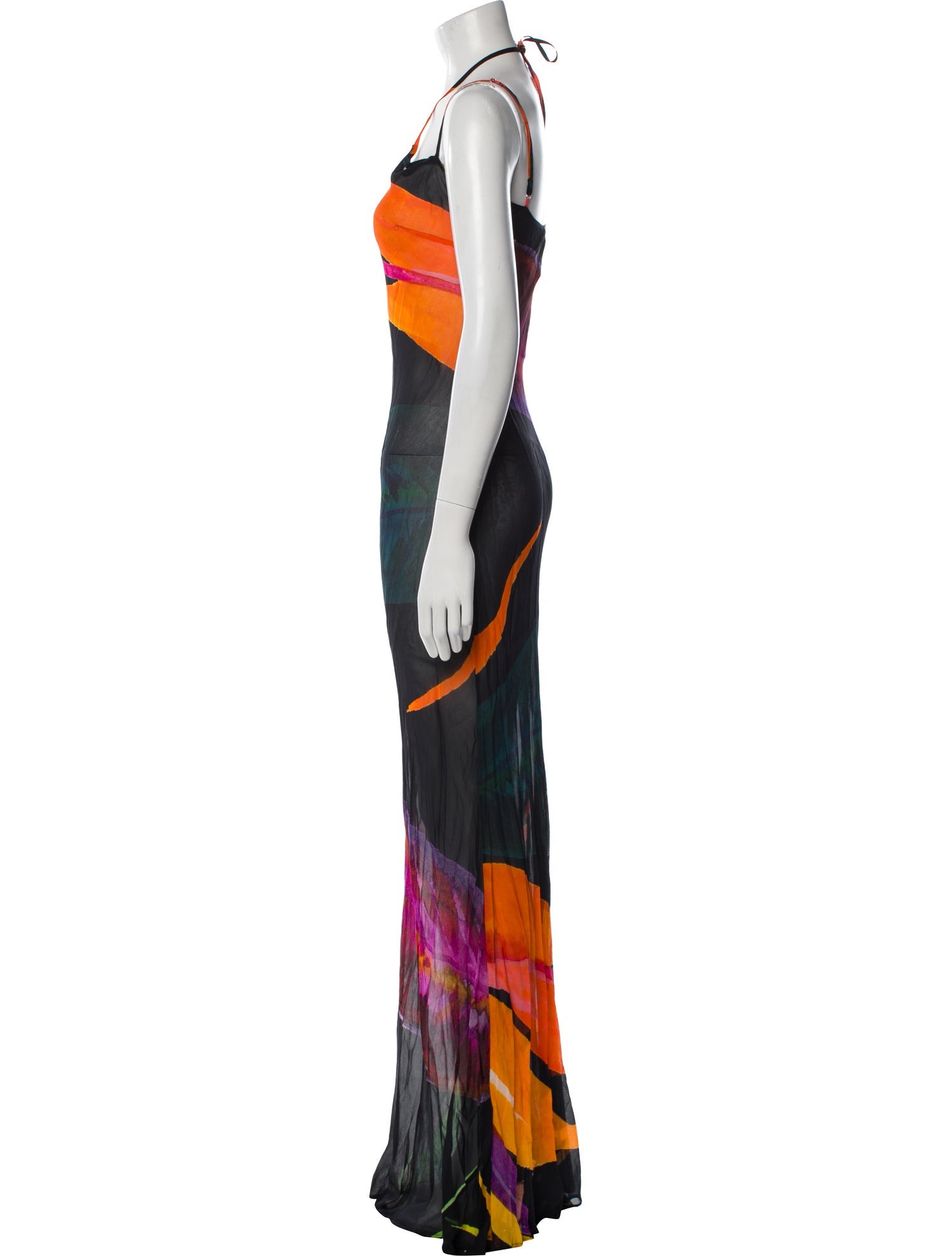 Rat & Boa Printed Long Dress