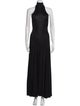 Rat & Boa Mock Neck Long Dress