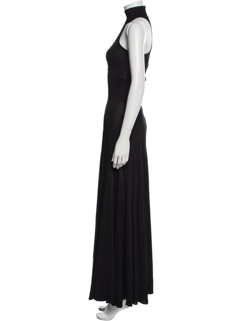 Rat & Boa Mock Neck Long Dress