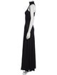 Rat & Boa Mock Neck Long Dress