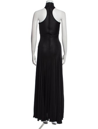 Rat & Boa Mock Neck Long Dress