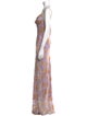 Rat & Boa Printed Midi Length Dress