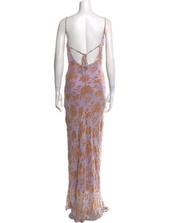 Rat & Boa Printed Midi Length Dress