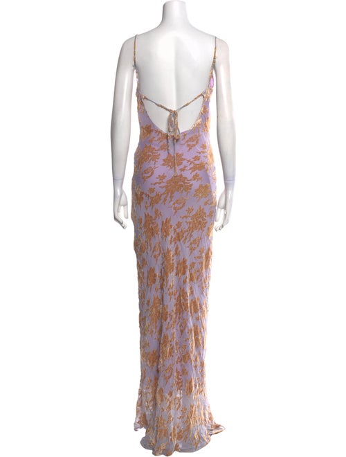 Rat & Boa Printed Midi Length Dress