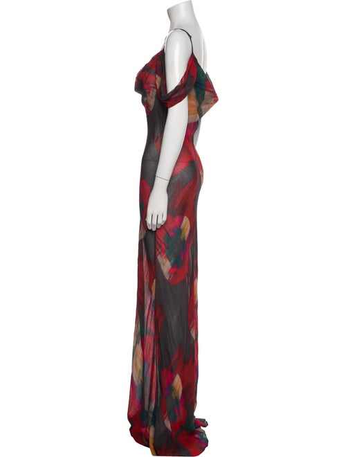 Rat & Boa Printed Long Dress