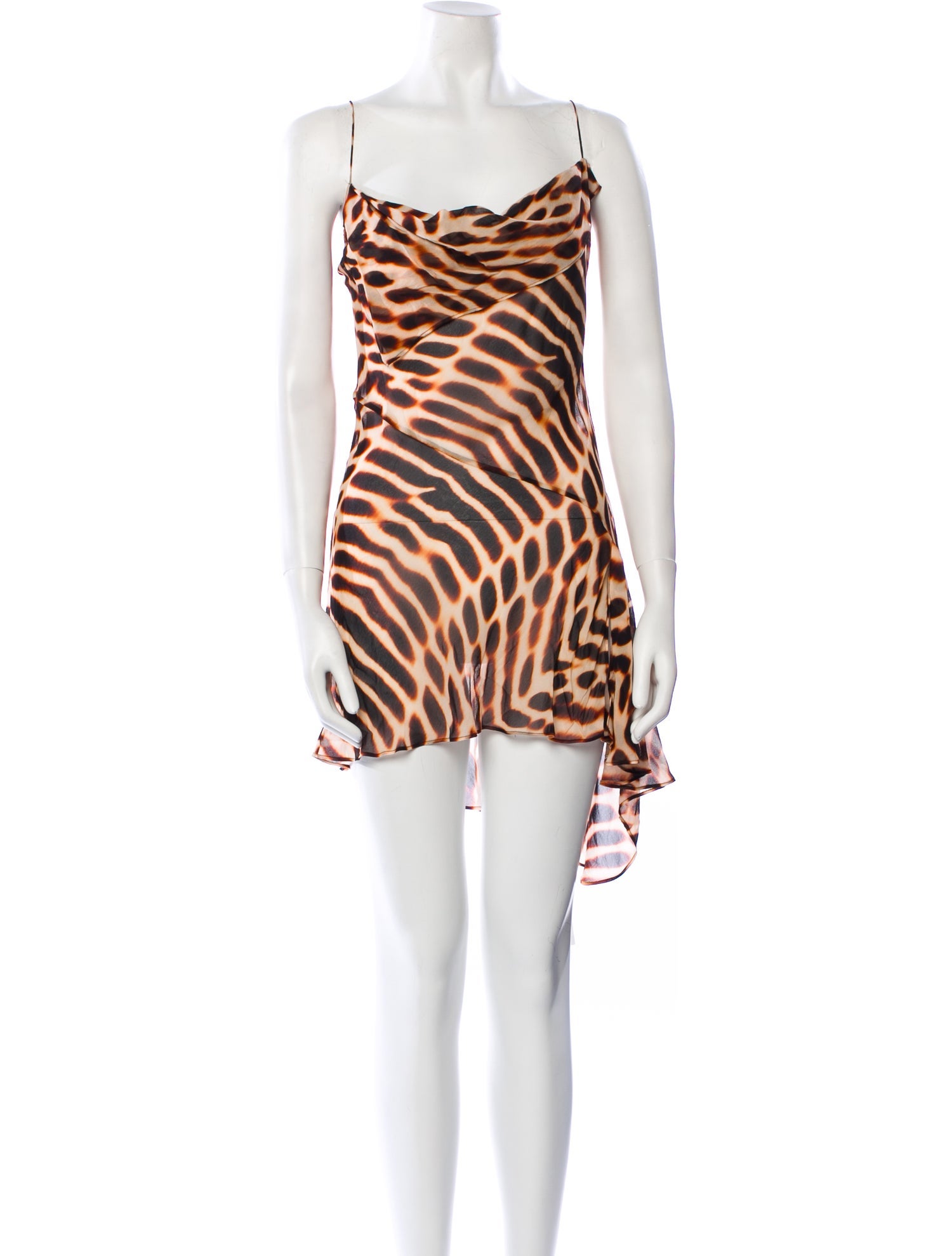 Rat & Boa Animal Print Mini Dress w/ Tags