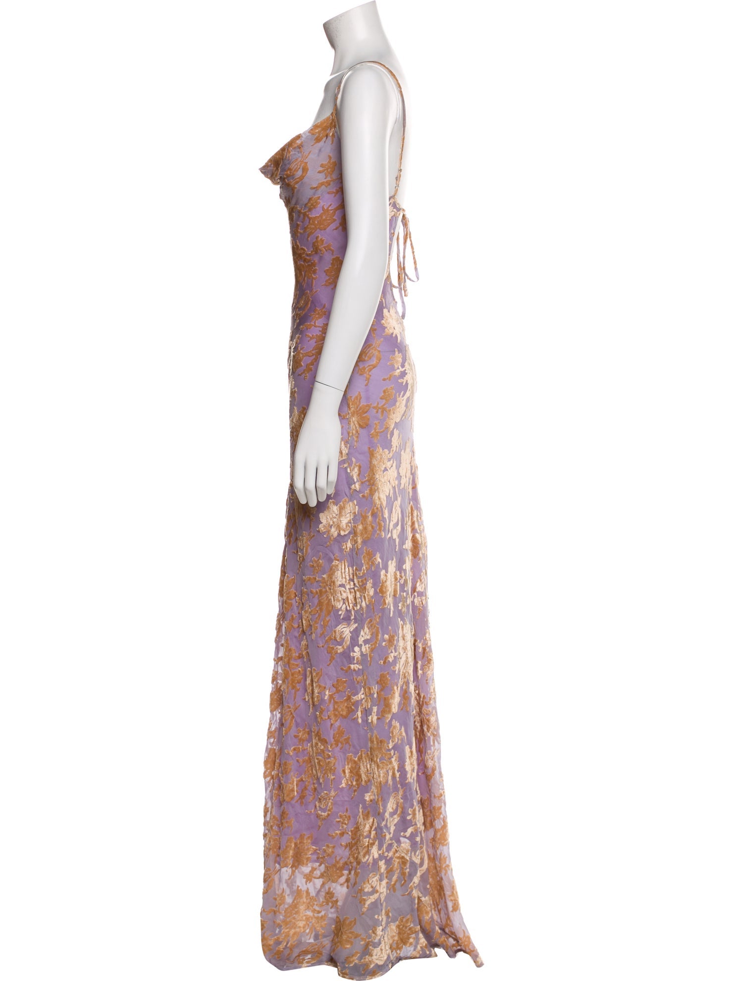Rat & Boa Printed Long Dress