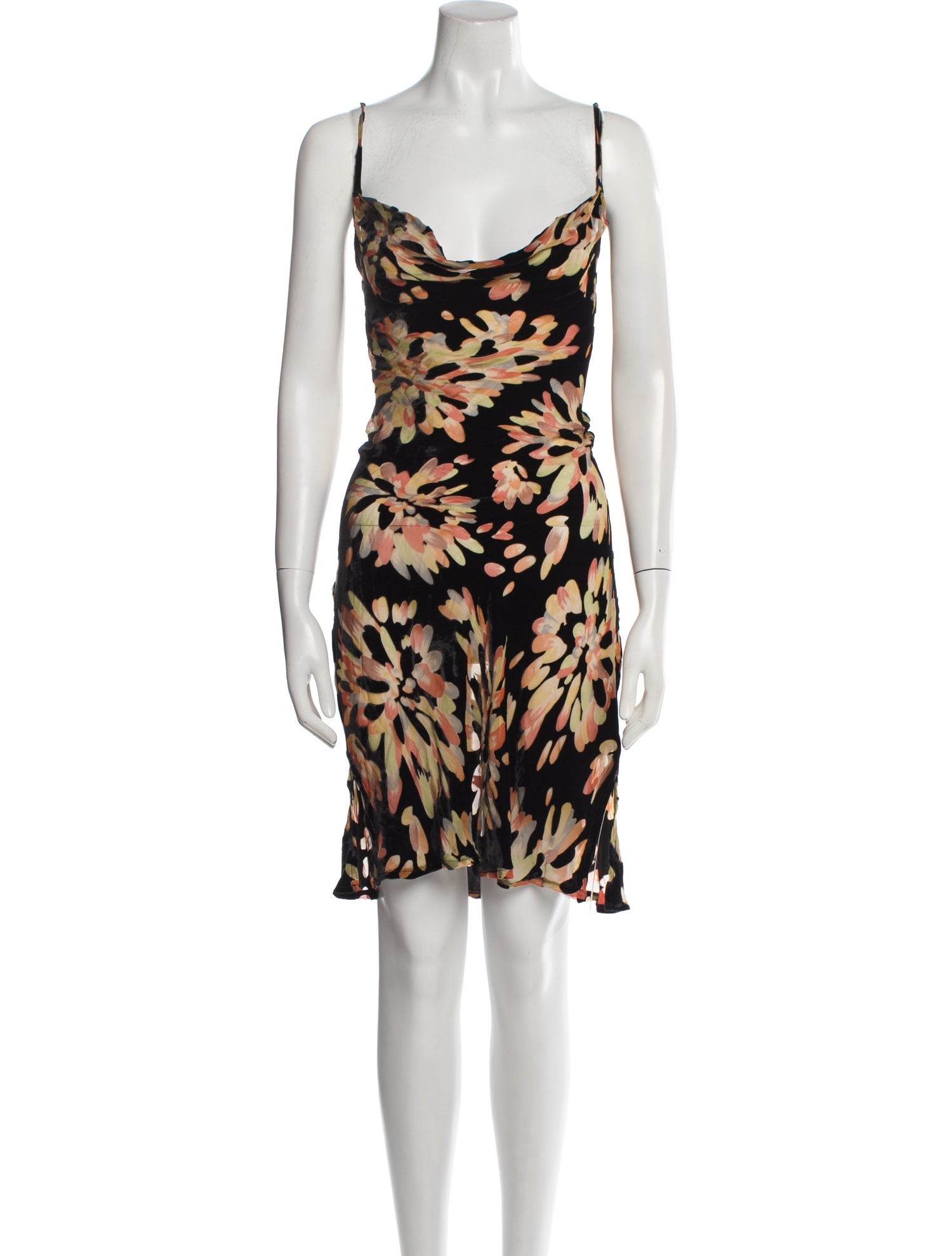 Rat & Boa Silk Knee-Length Dress
