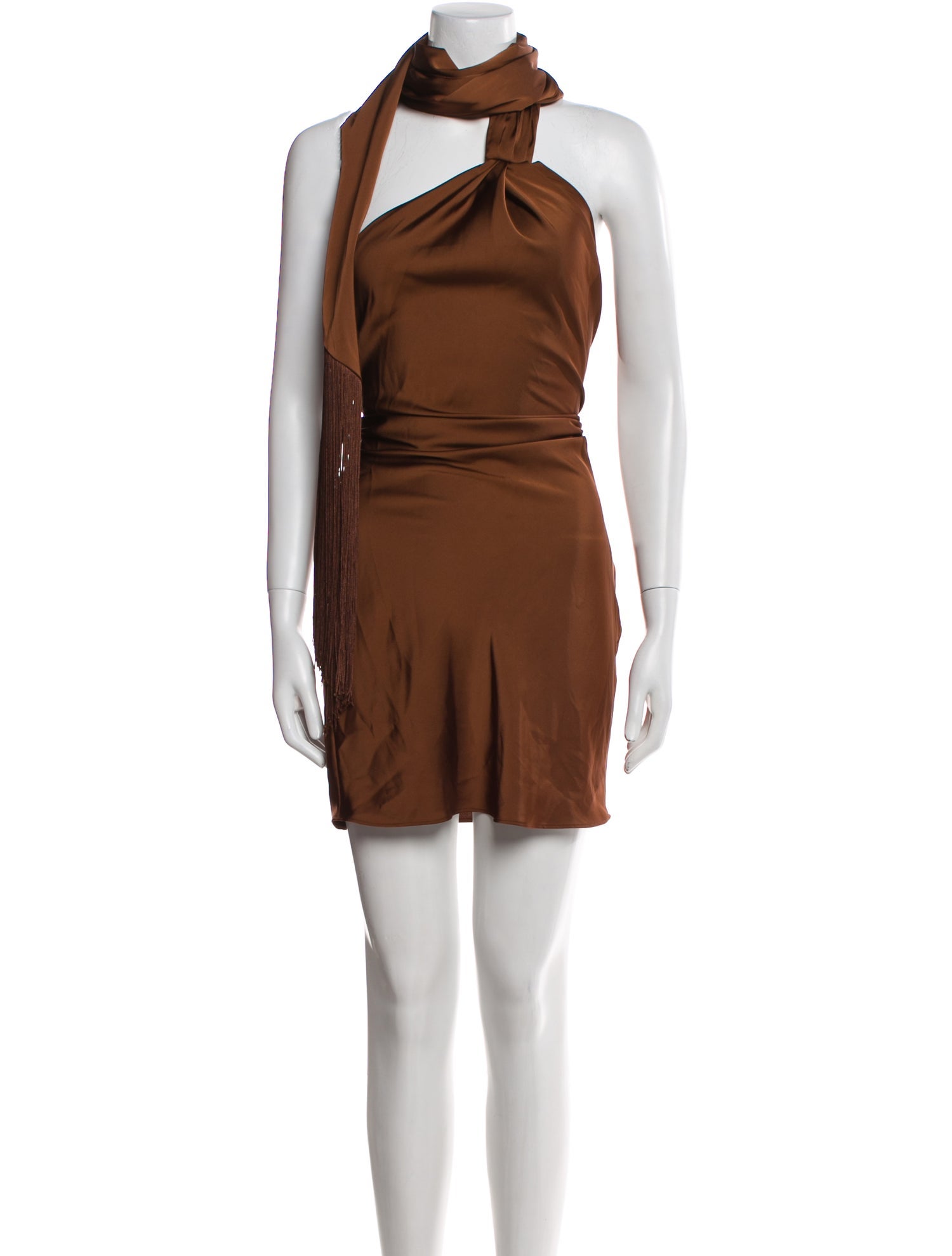Rat & Boa Mock Neck Knee-Length Dress
