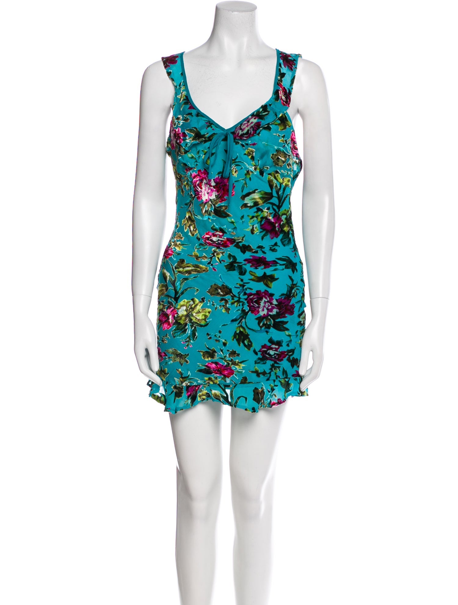 Rat & Boa Silk Mini Dress