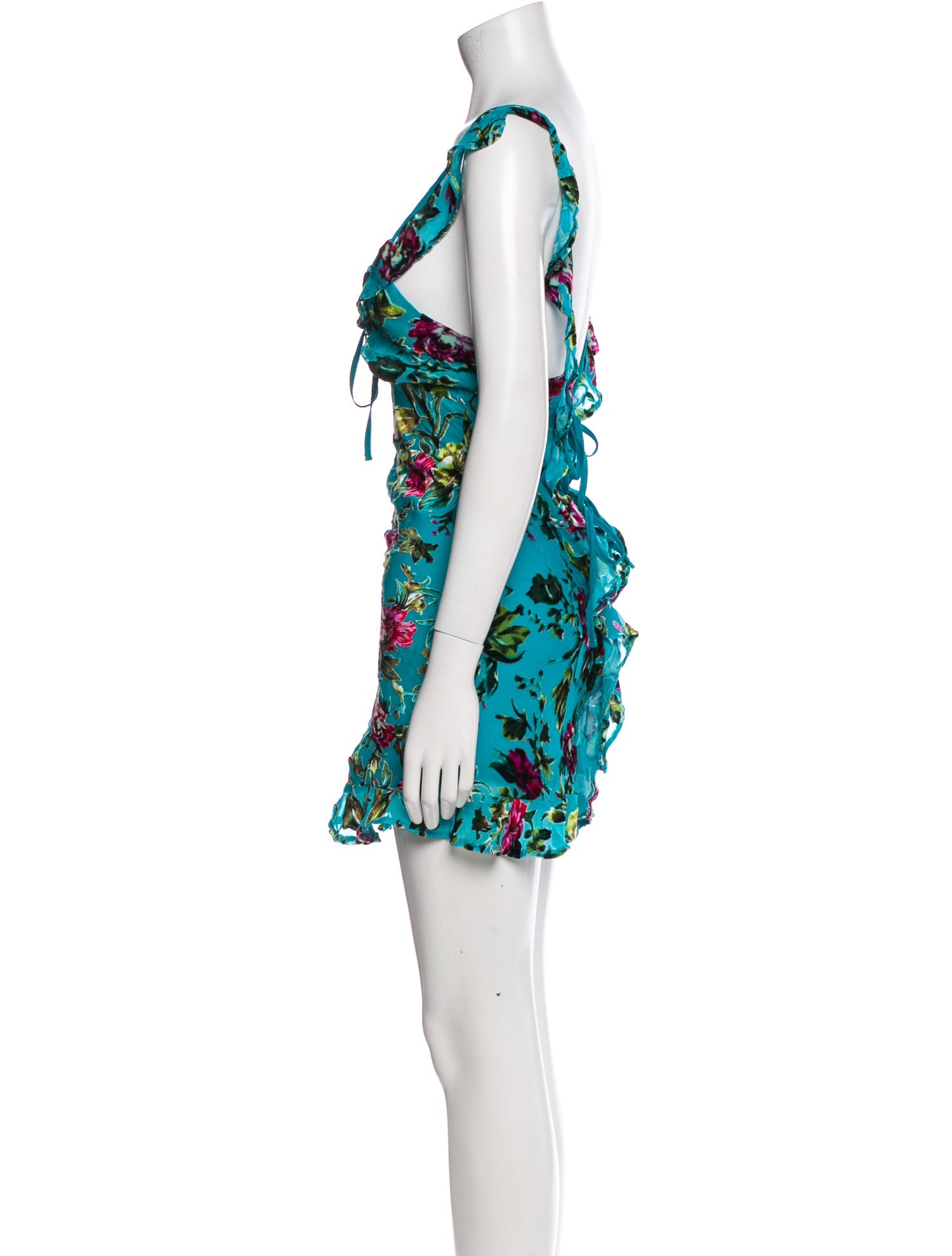 Rat & Boa Silk Mini Dress