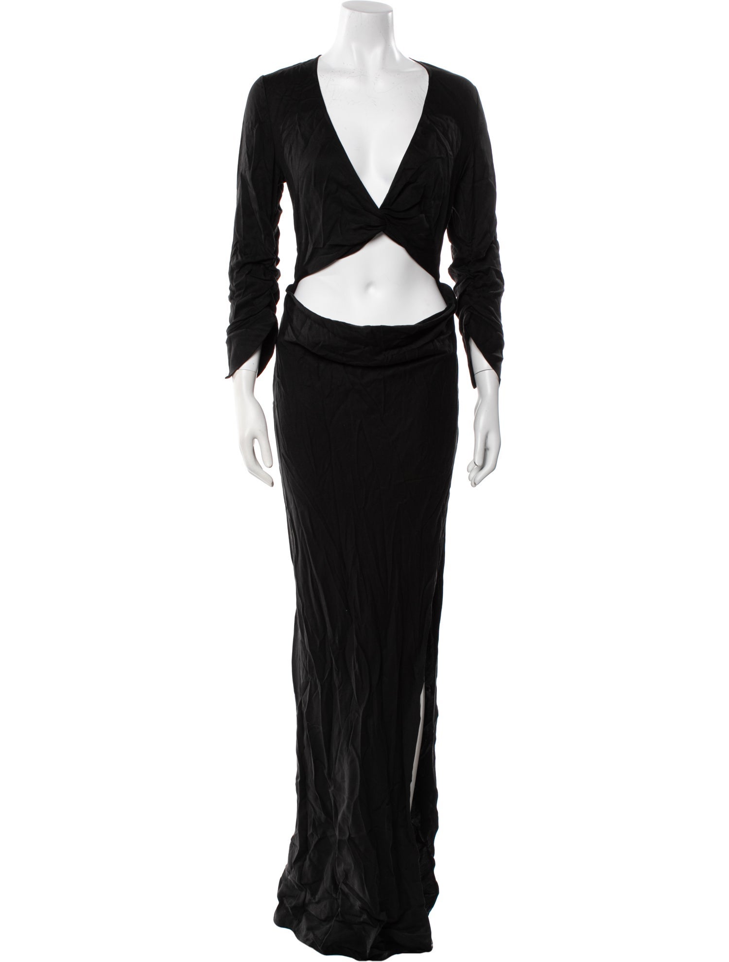 Rat & Boa V-Neck Long Dress