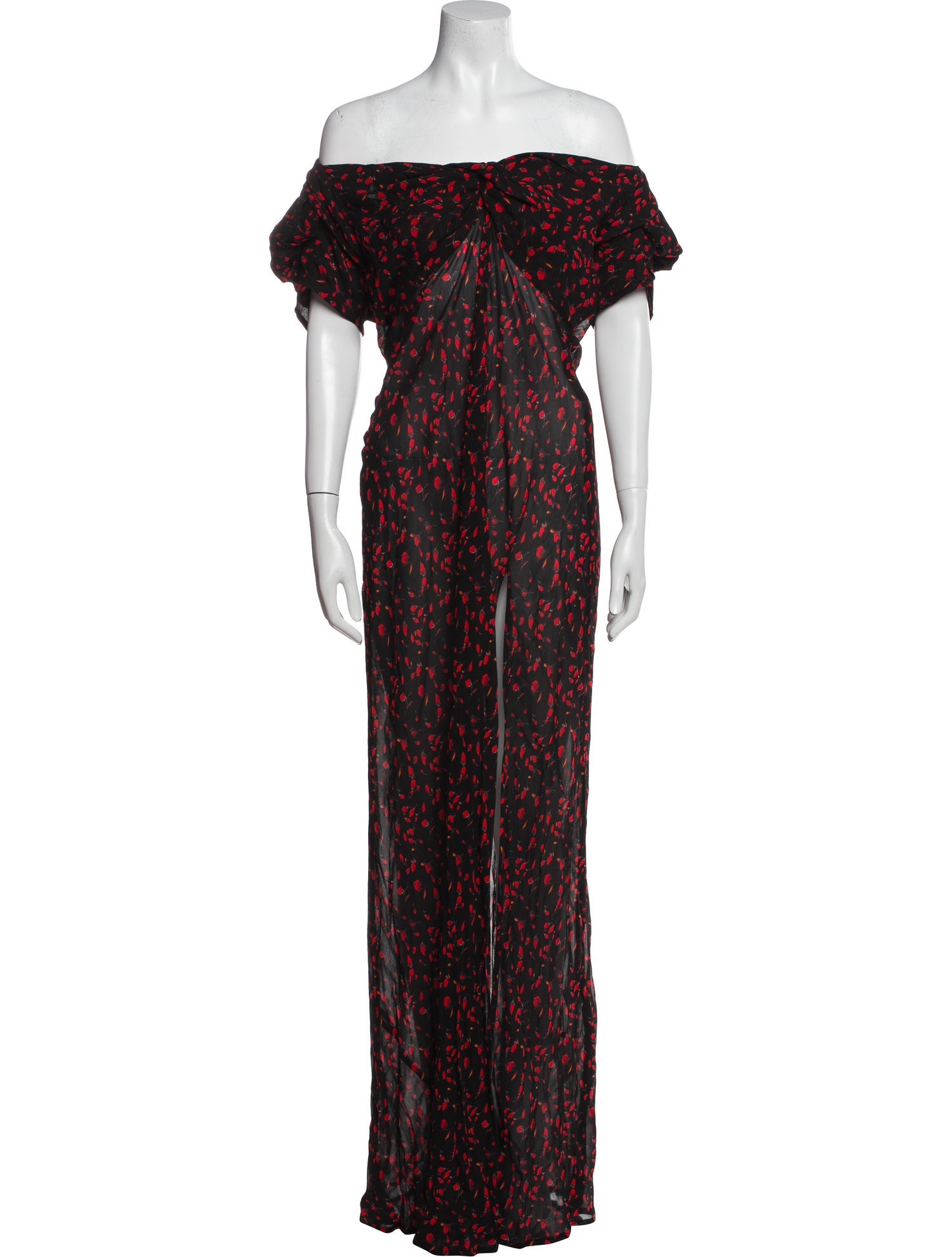 Rat & Boa Floral Print Long Dress w/ Tags