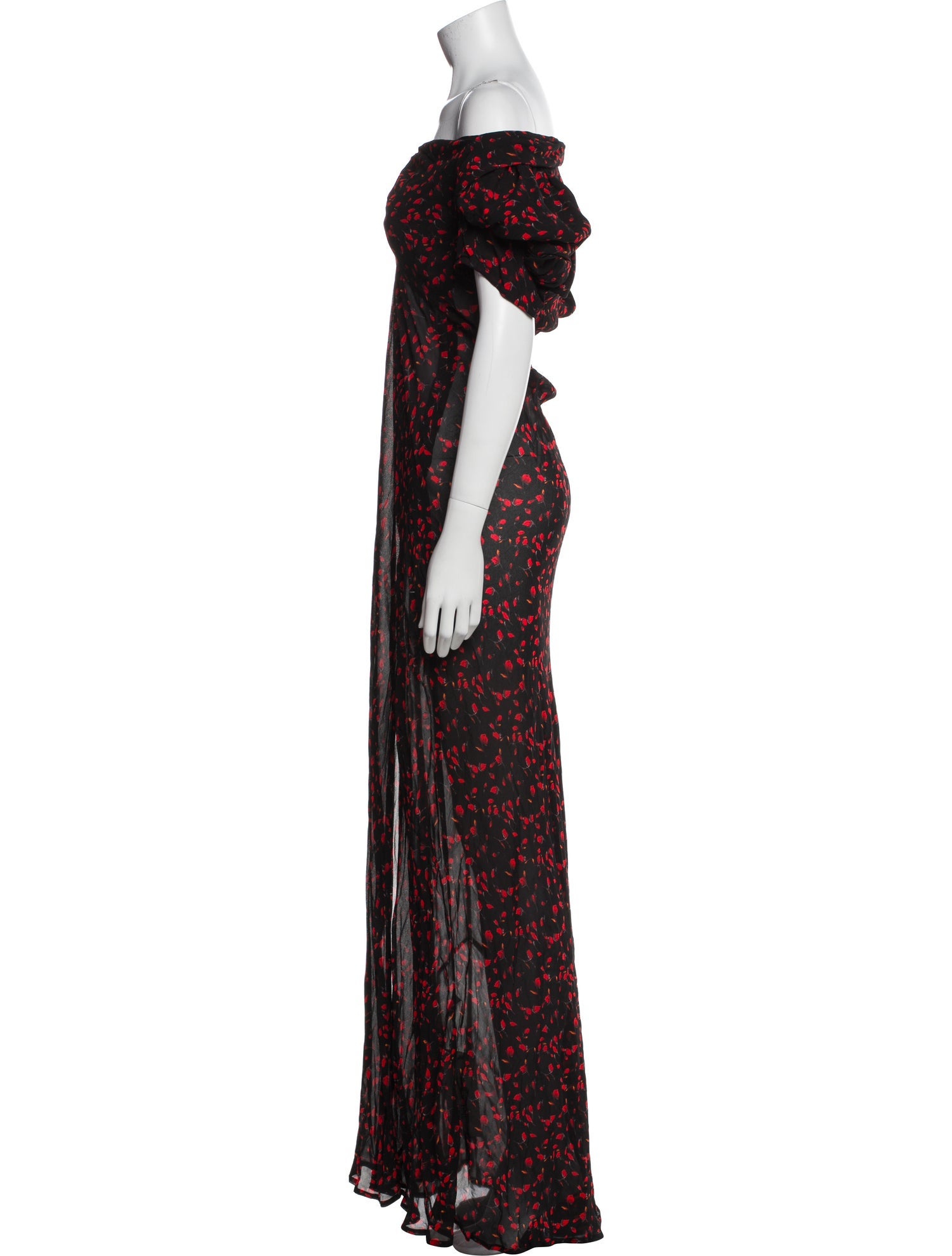 Rat & Boa Floral Print Long Dress w/ Tags