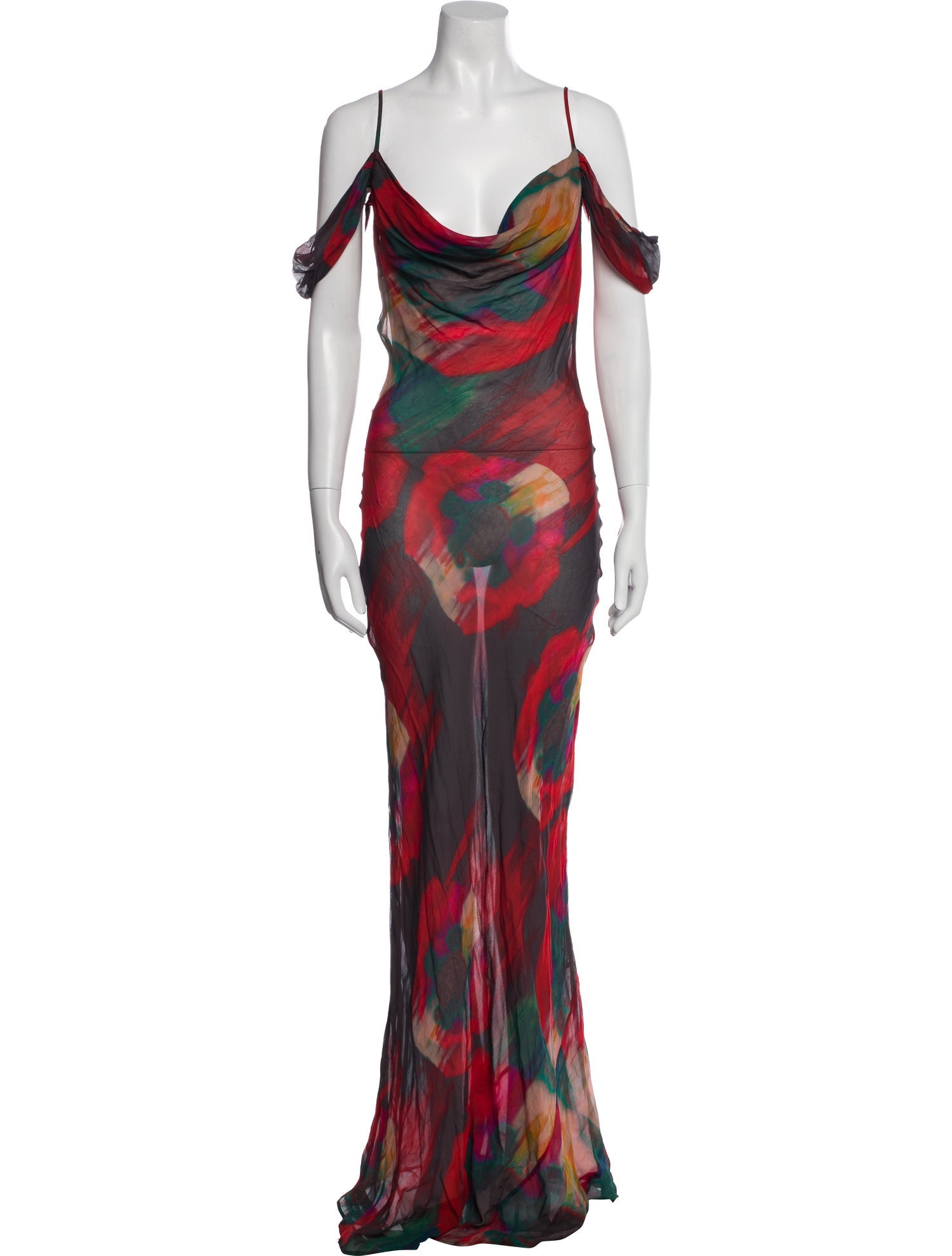 Rat & Boa Printed Long Dress