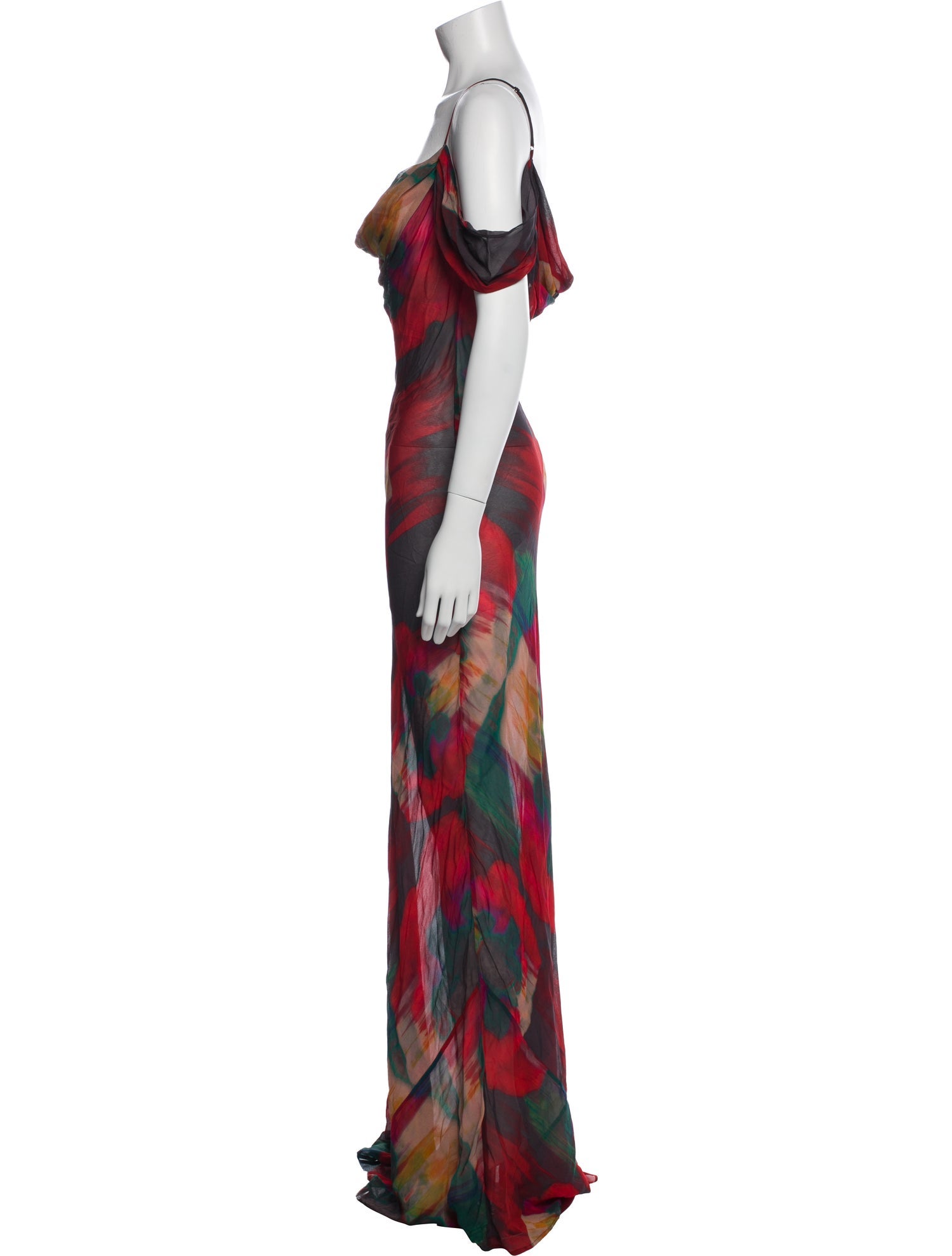 Rat & Boa Printed Long Dress
