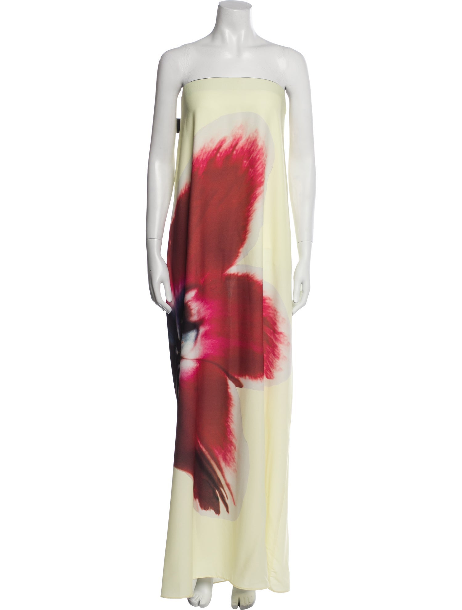 Rat & Boa Graphic Print Long Dress