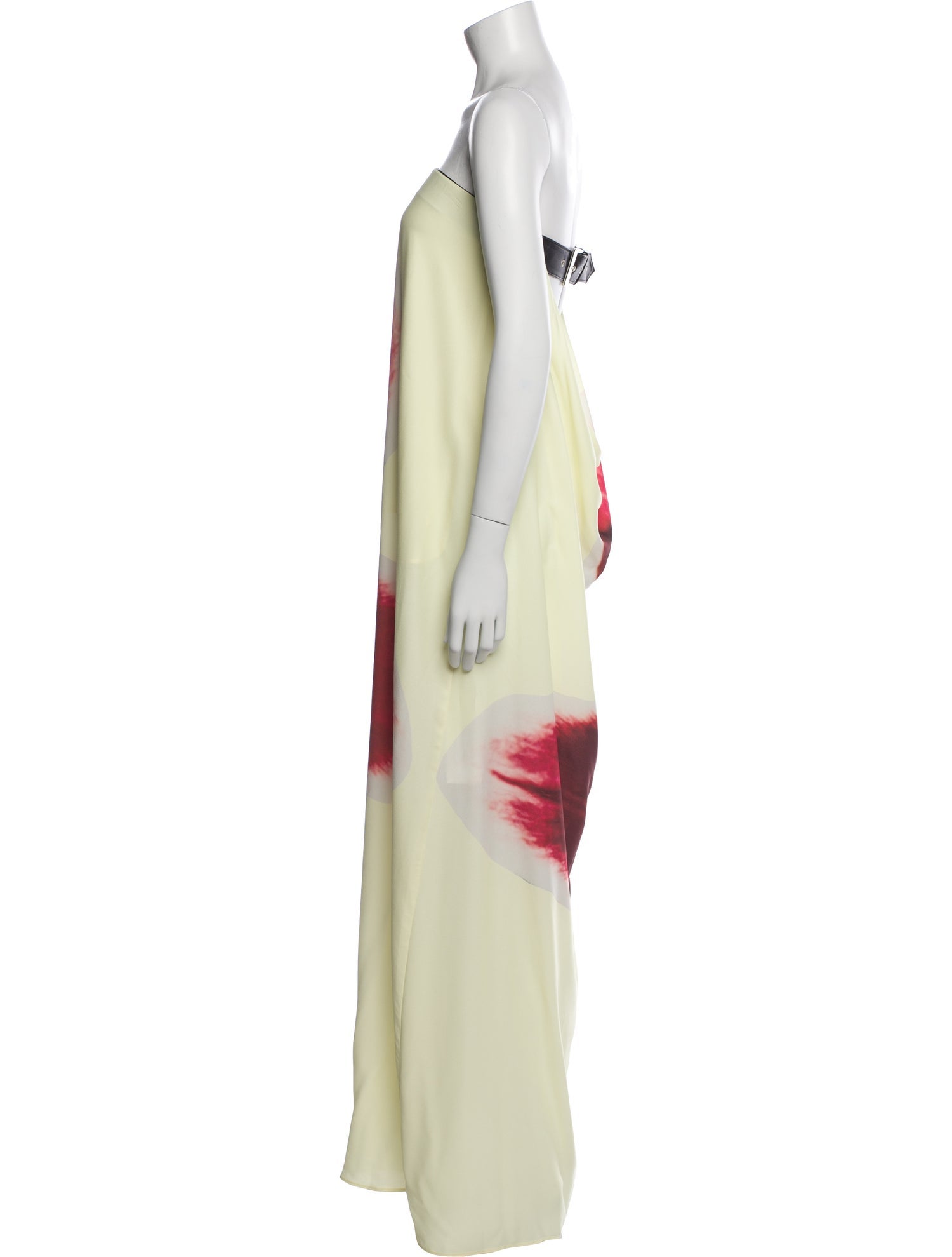 Rat & Boa Graphic Print Long Dress