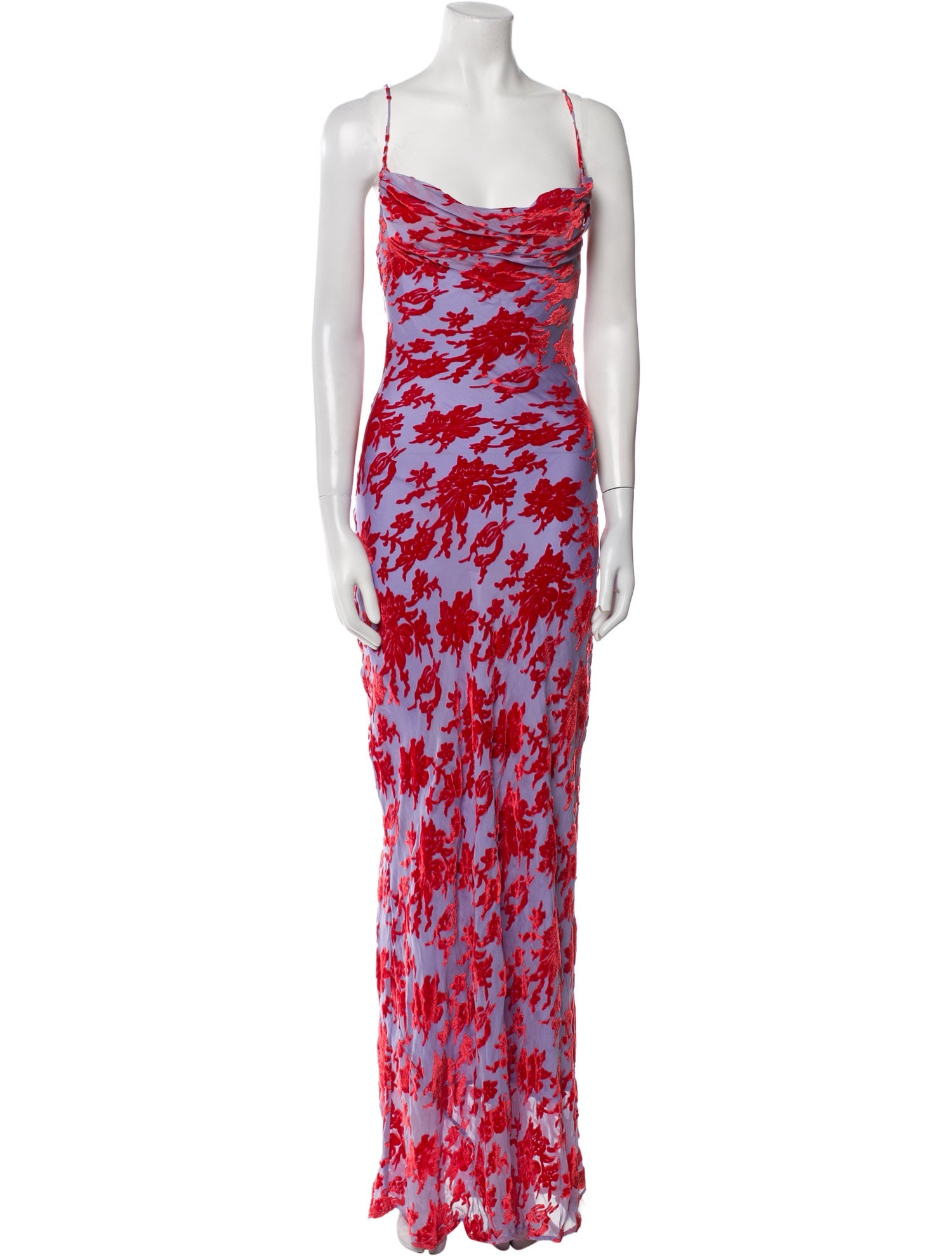 Rat & Boa Floral Print Long Dress w/ Tags