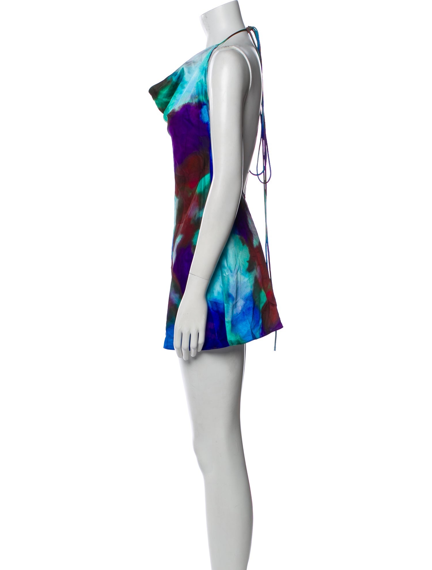 Rat & Boa Printed Knee-Length Dress