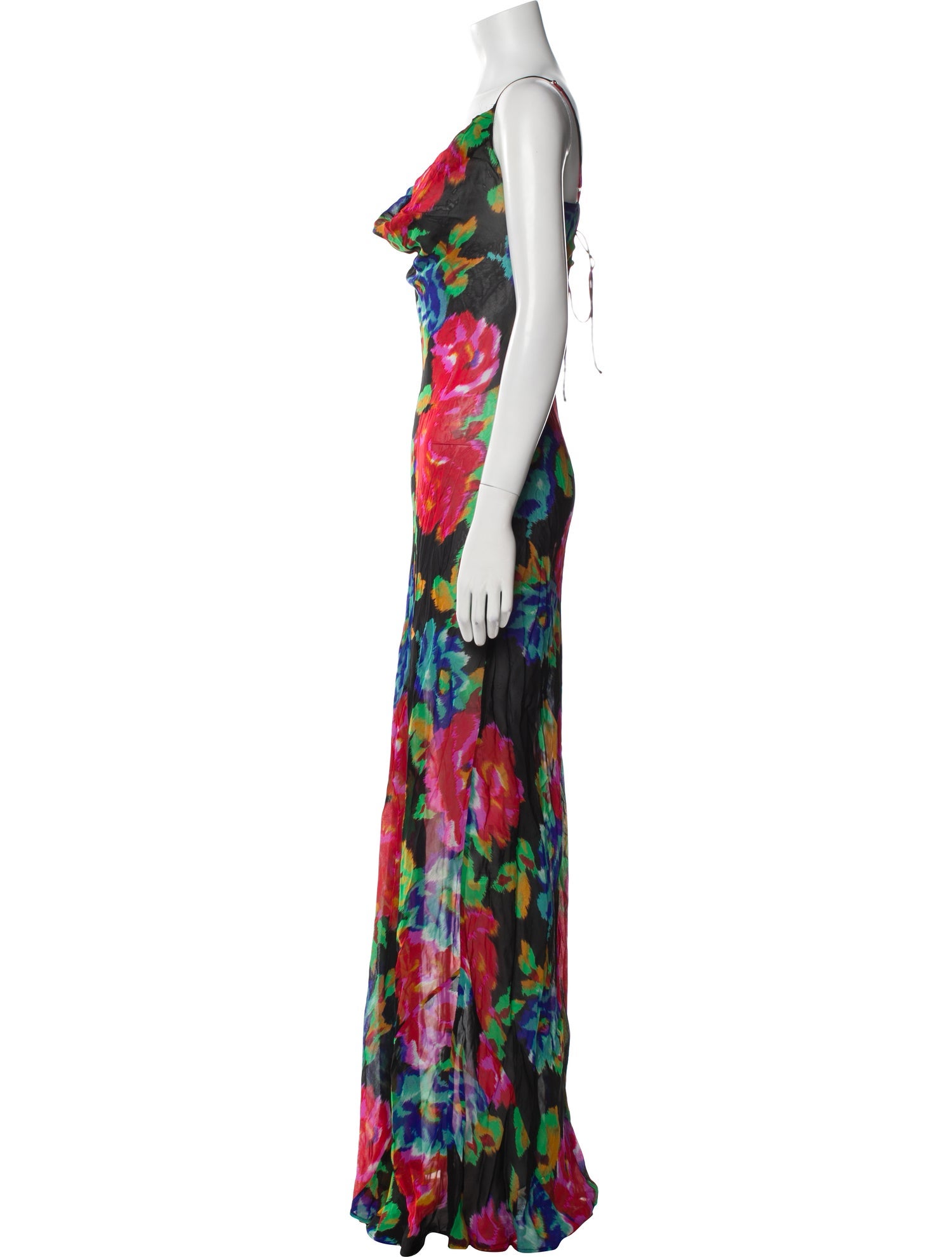Rat & Boa Printed Long Dress