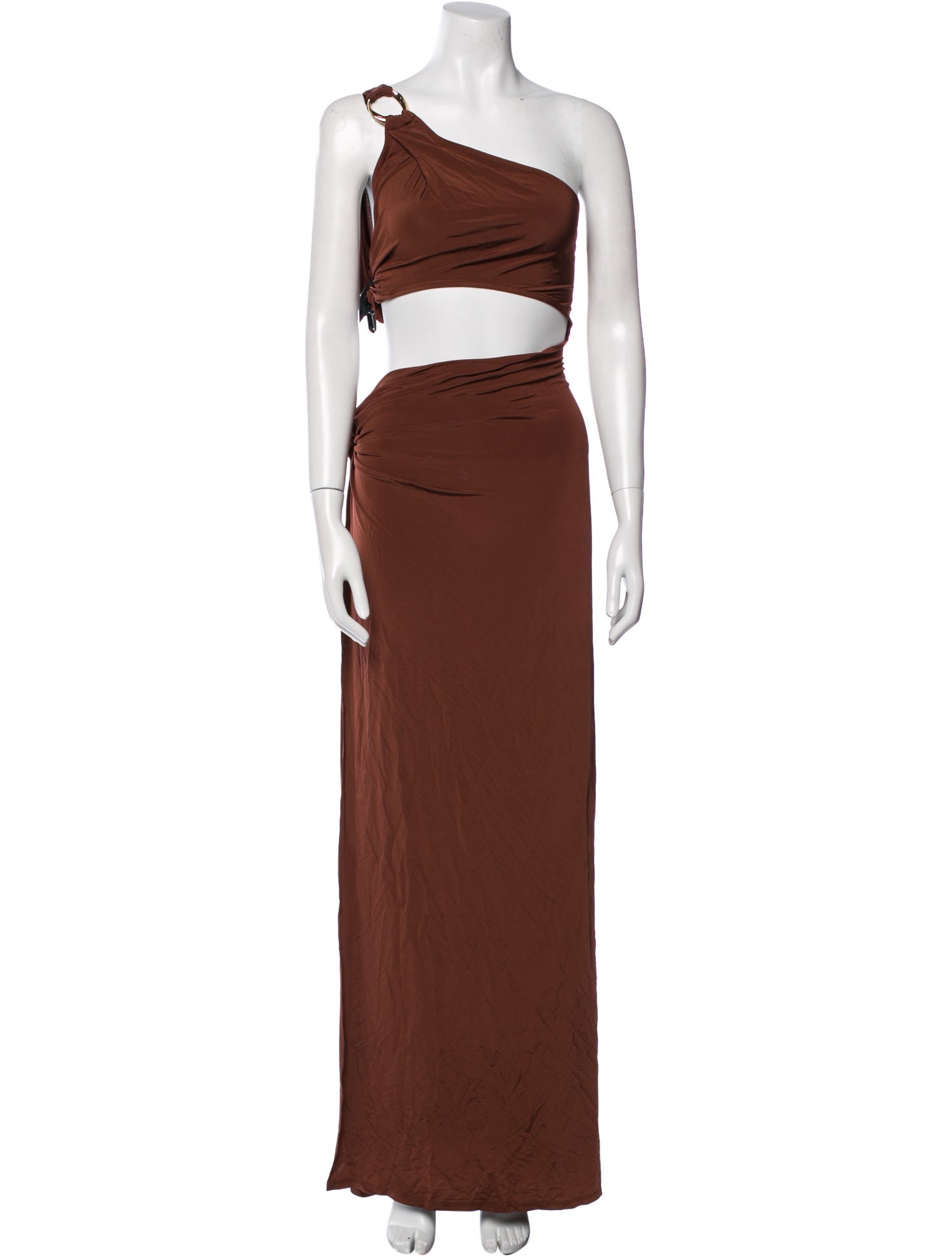 Rat & Boa One-Shoulder Long Dress