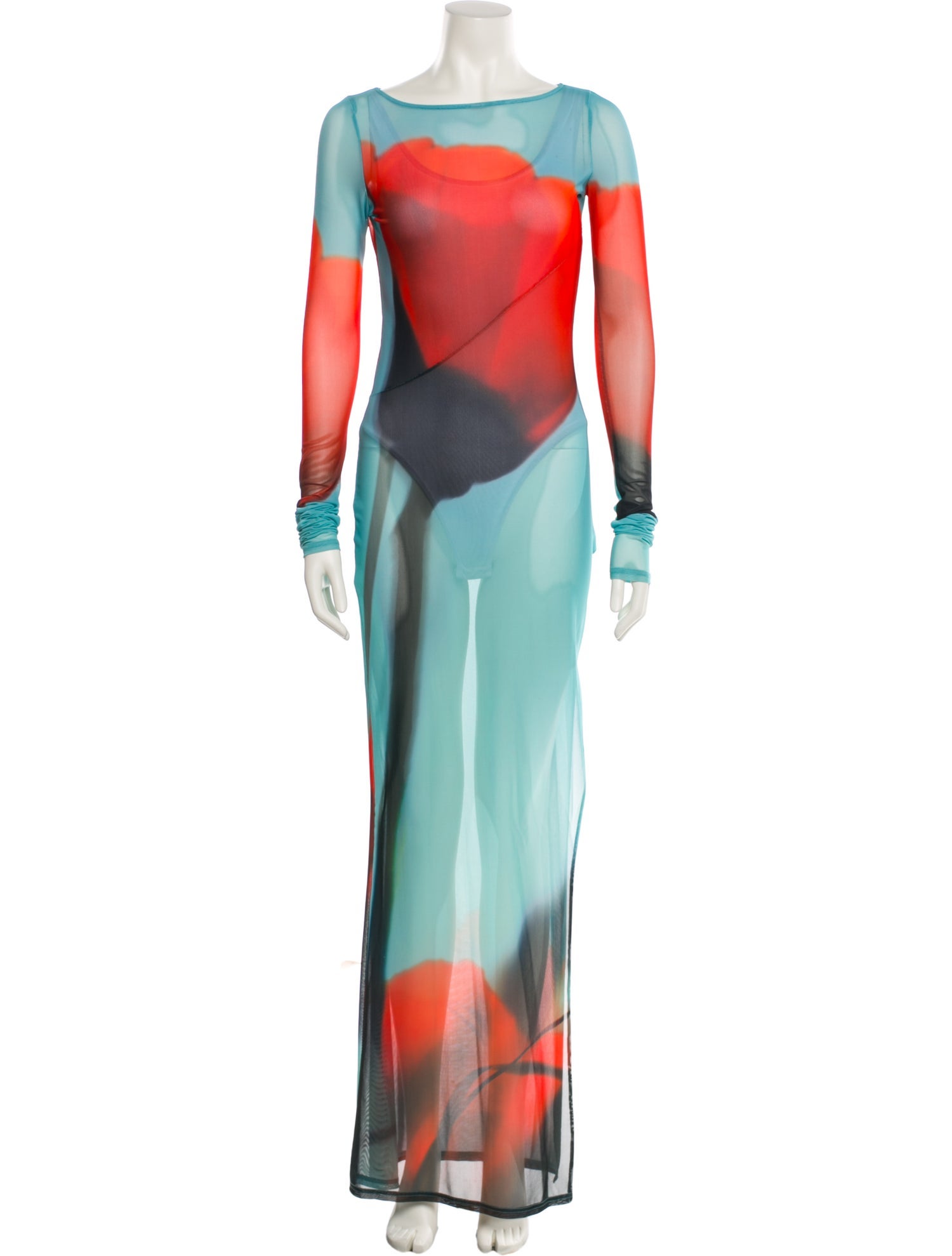 Rat & Boa Printed Long Dress