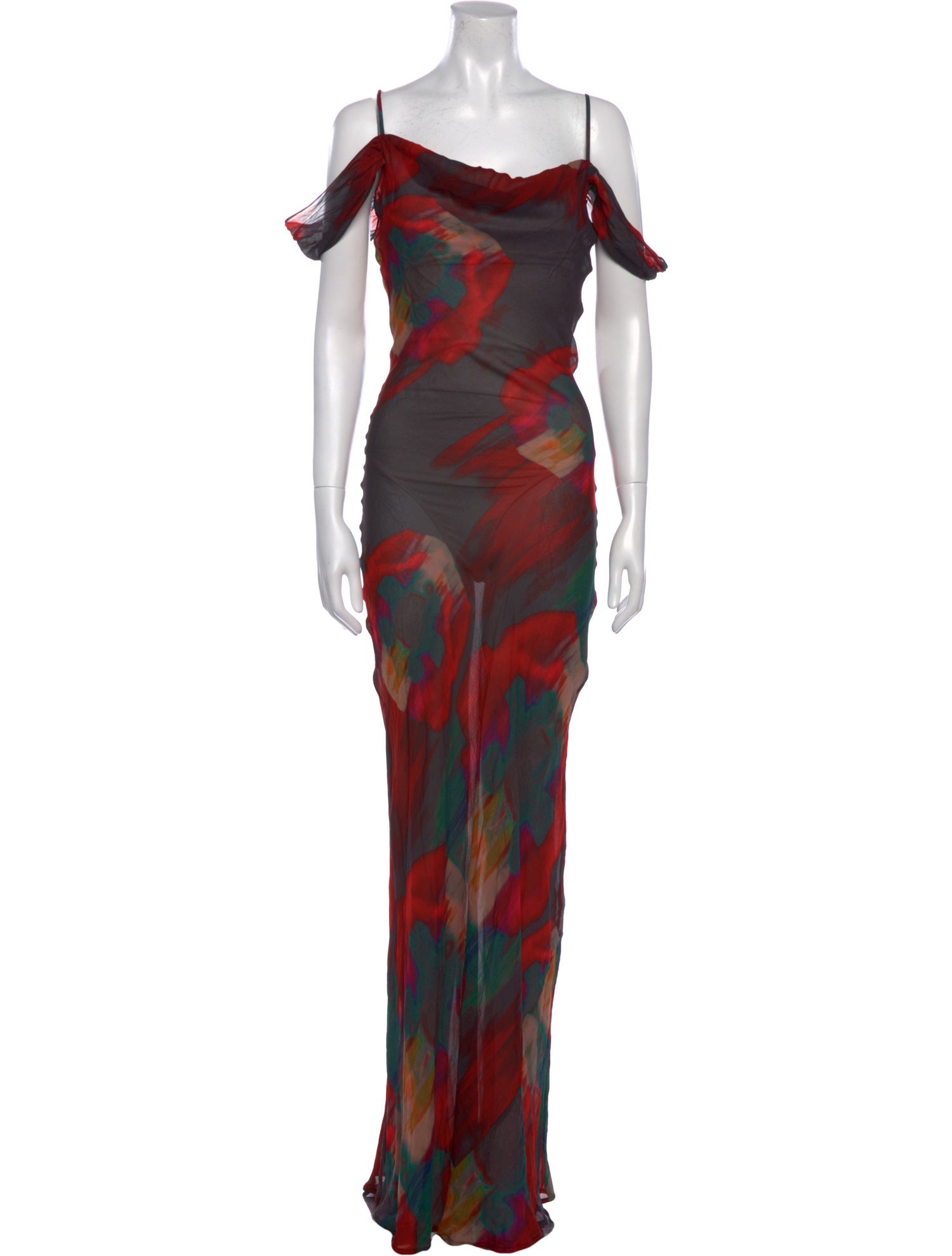 Rat & Boa Printed Long Dress