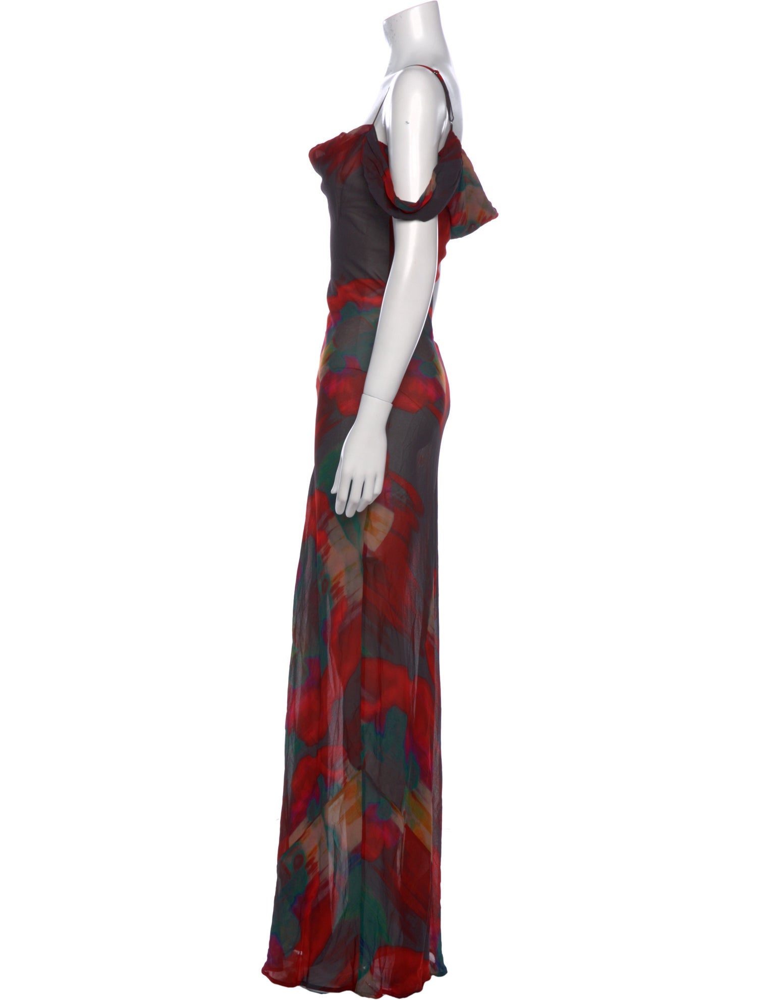 Rat & Boa Printed Long Dress