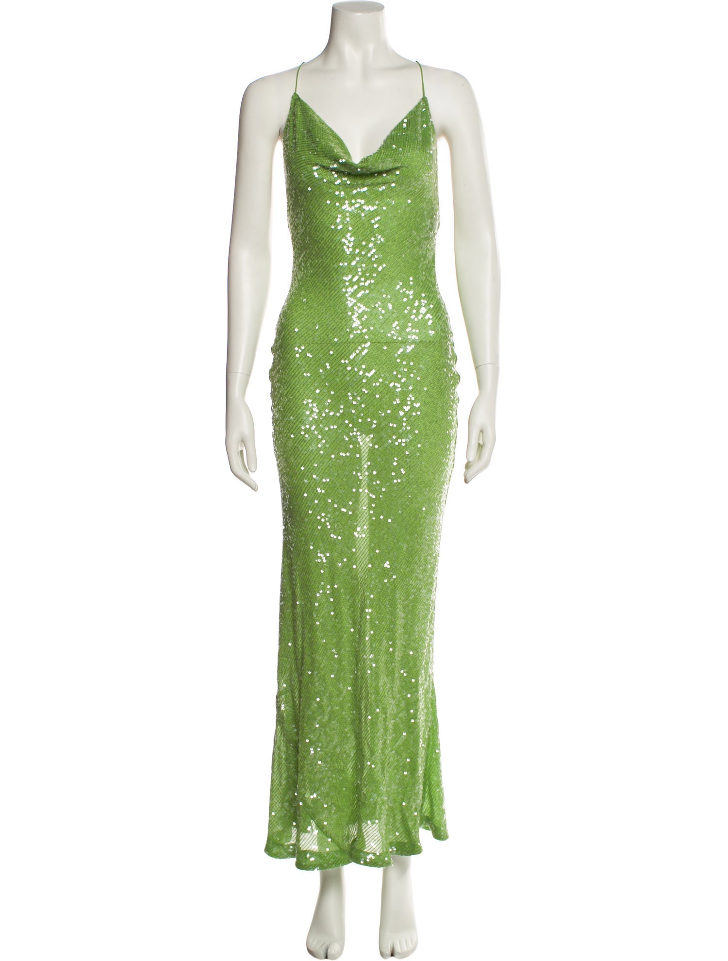 Rat & Boa Cowl Neck Long Dress