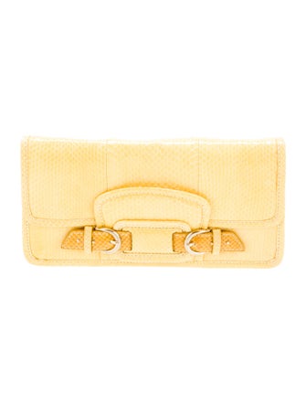 Cole Haan Python Clutch