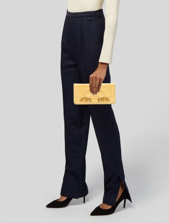 Cole Haan Python Clutch